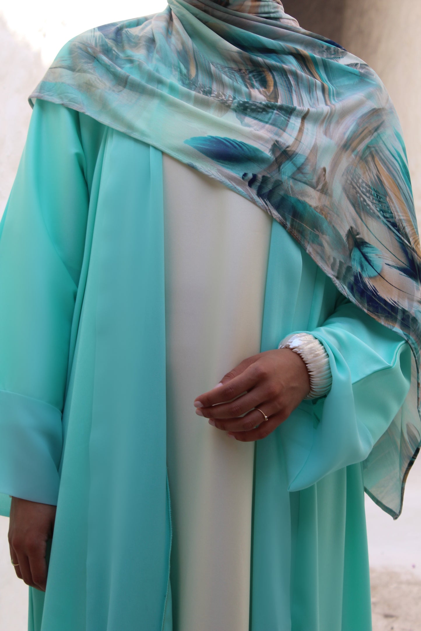 Premium jersey- turquoise
