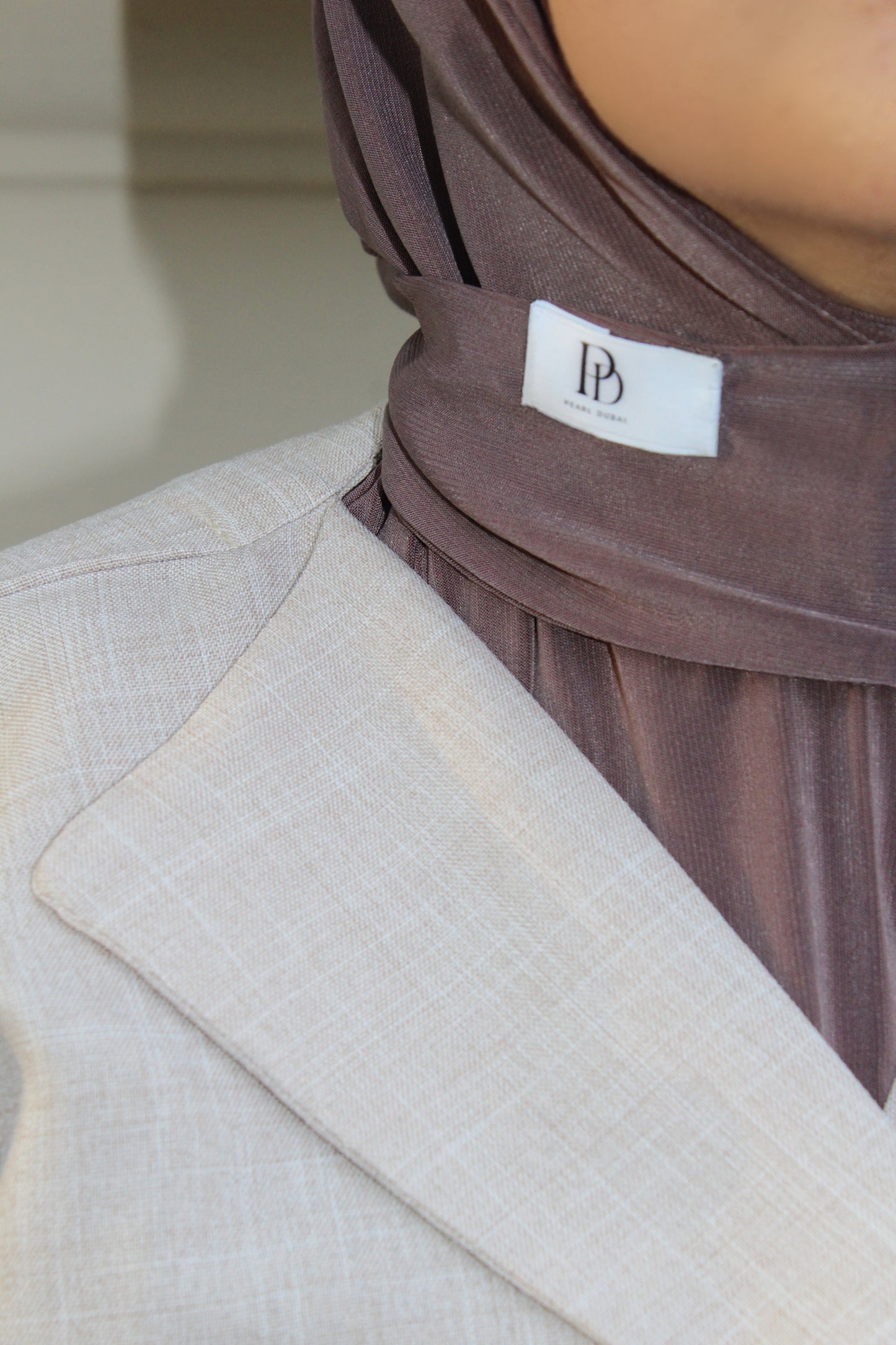 Instant Hijab - mocca